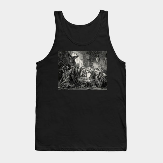 The Sleeping Court - Gustave Dore Tank Top by forgottenbeauty